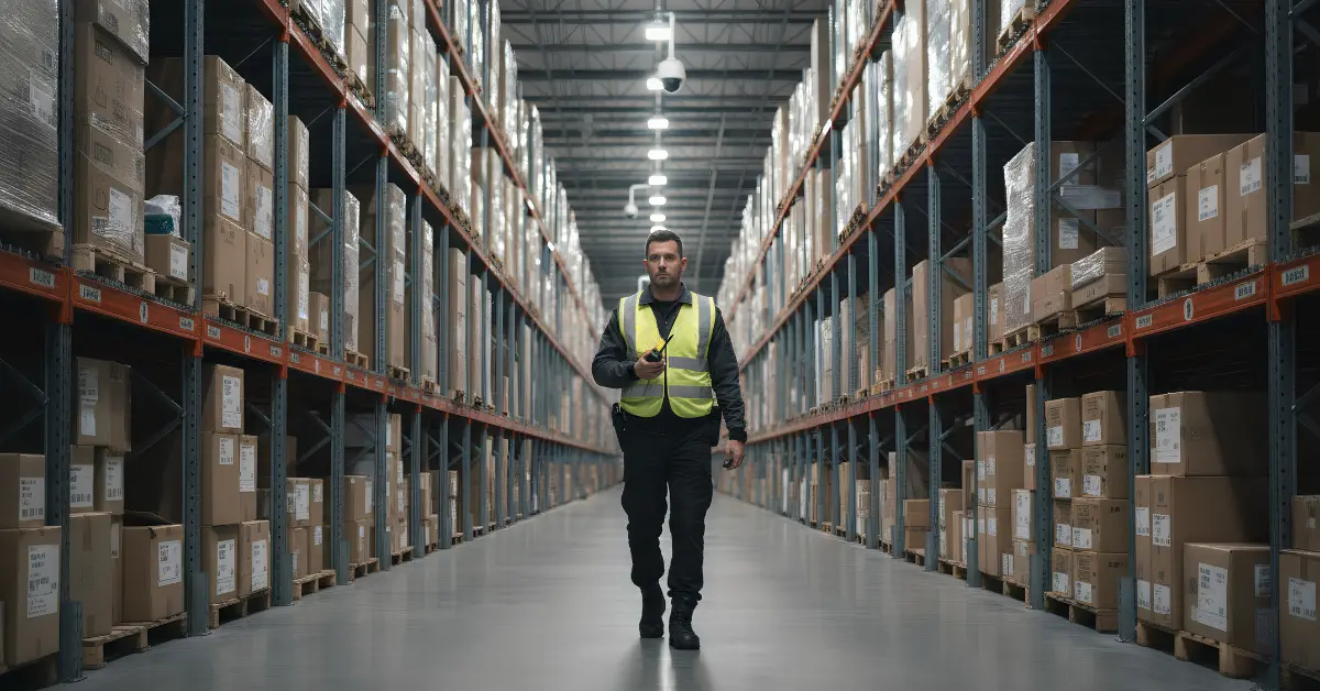 Headline Security Excellence at Tamworth Warehouse with Well-Trained Guards Prevent Theft, Protect Valuable Inventory